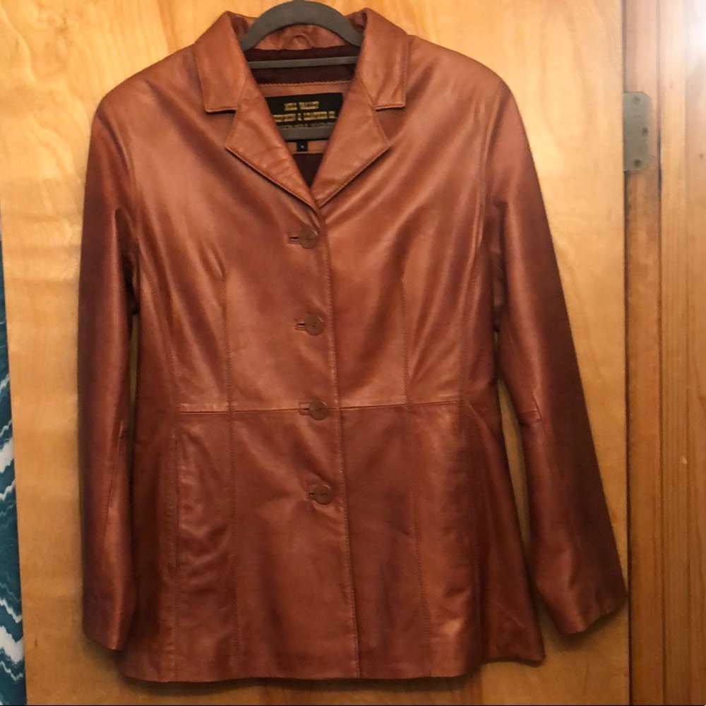 100% leather jacket